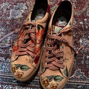 FARM Rio Women's Floral Canvas Sneakers - Multicolor